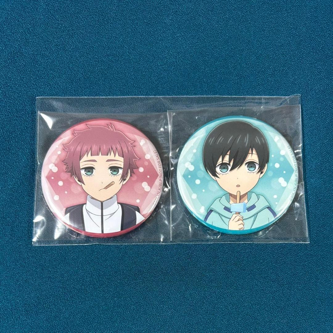 ブルーロック　U-20　ブルーレイ全巻購入特典缶バッジセット　糸師凛　冴　幼少期