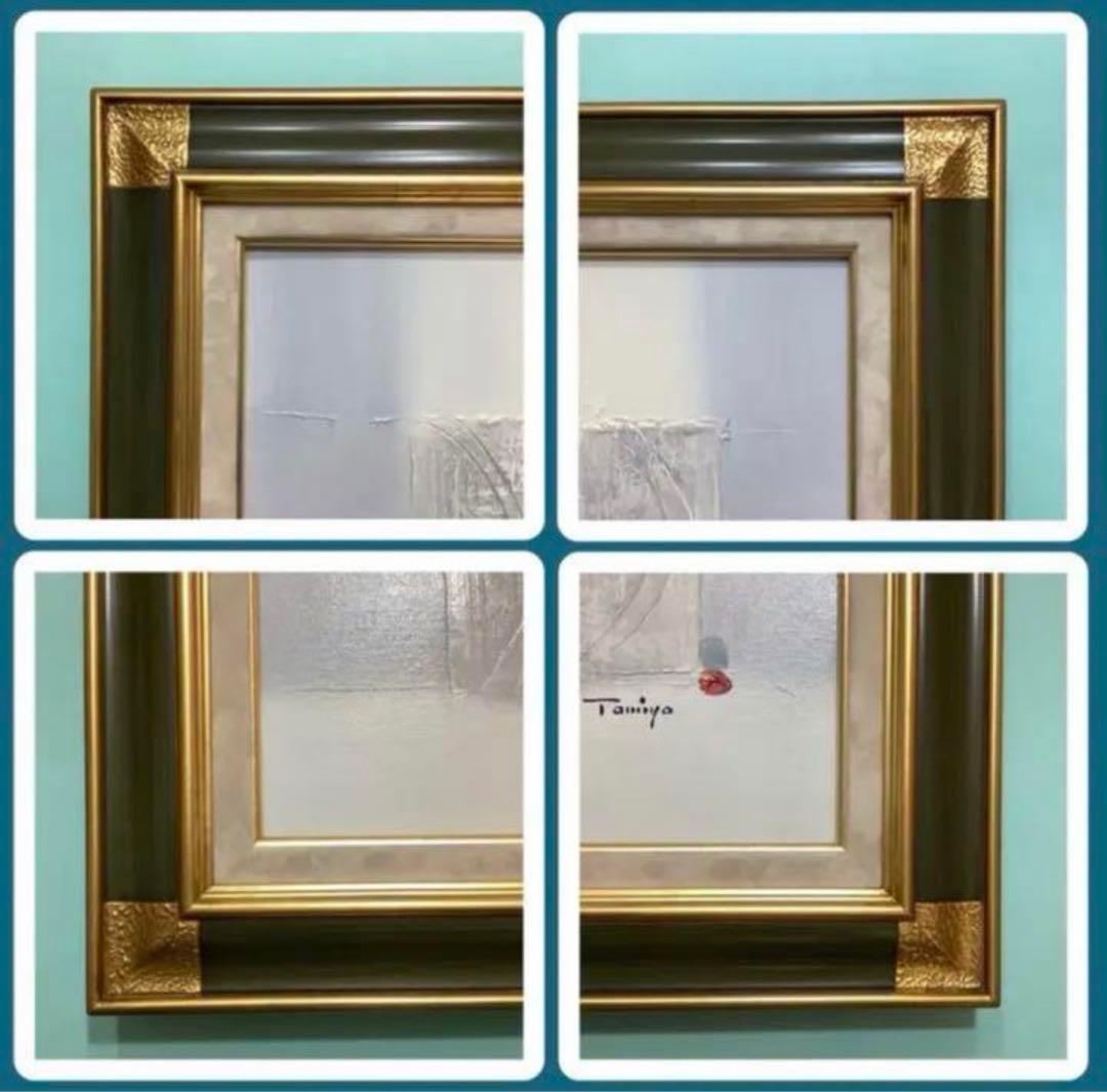 絵画・額縁・油絵・田宮 博夫・新品未使用・静物・花・美術品・インテリア・雑貨