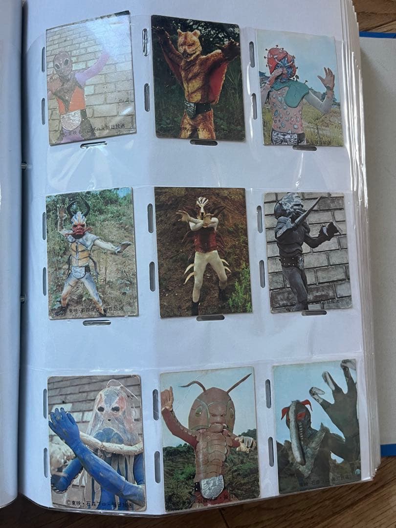 旧カルビー仮面ライダーカードセット