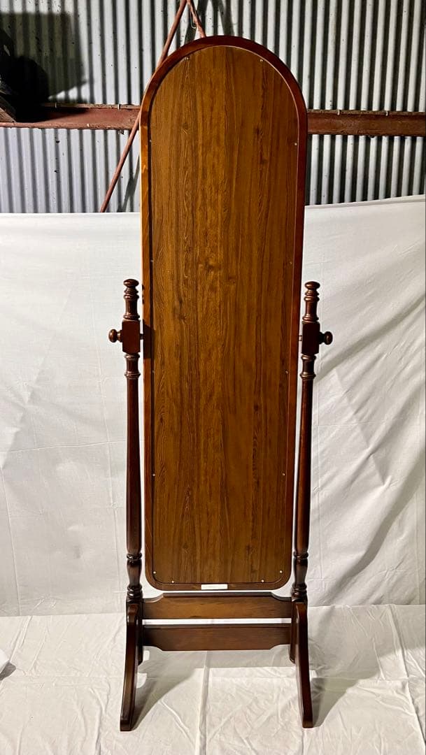 ②【美品】Karimoku カリモク家具 姿見 スタンドミラー AC7177NK