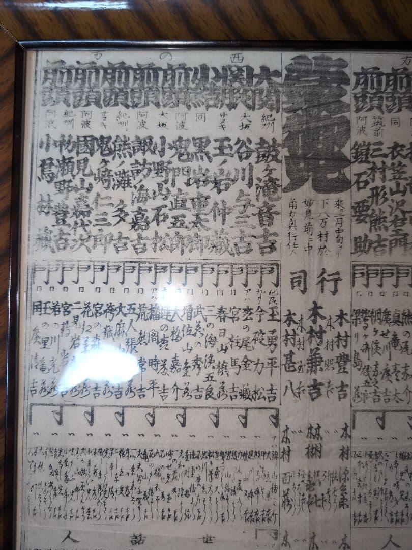 ・大相撲 番付表？ ・江戸時代