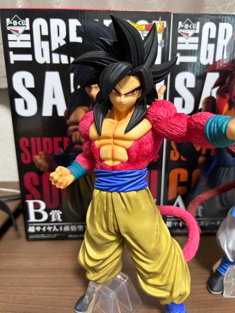 ほぼ未使用　一番くじ　ドラゴンボール　GT グレイテストサイヤン　3体セット