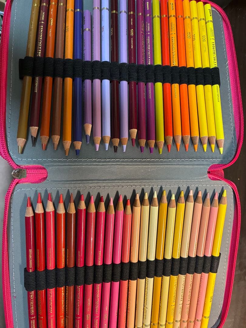 ホルベイン　プリシモ　ユニ　色辞典　色鉛筆&ぬりえ本