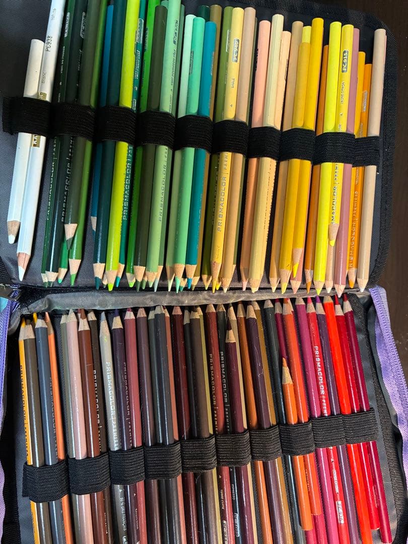 ホルベイン　プリシモ　ユニ　色辞典　色鉛筆&ぬりえ本