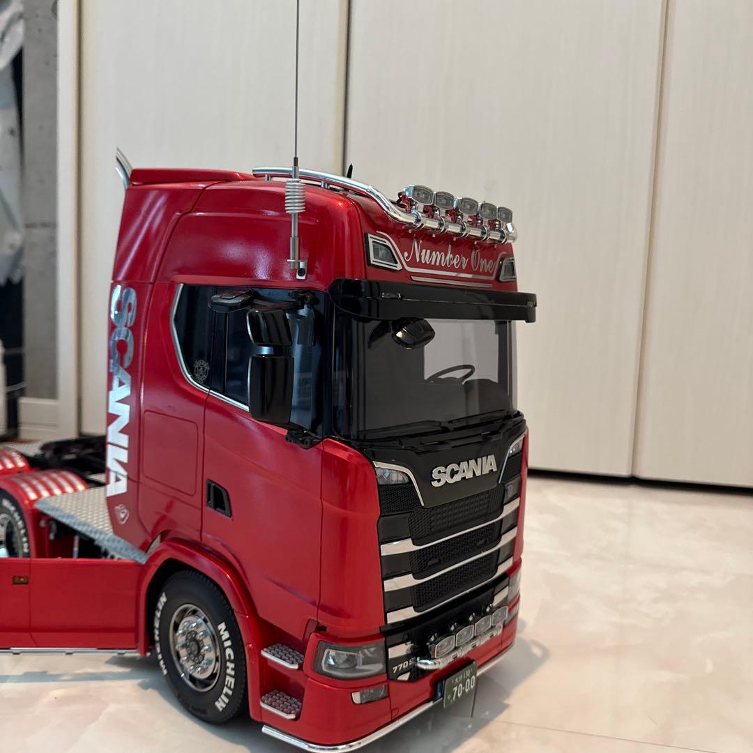 専用タミヤ ビッグトラック 1/14 スカニア トレーラー セット SCANIA