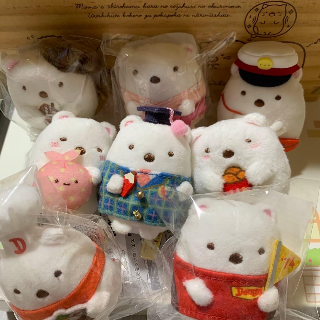 すみっコぐらし　てのりぬいぐるみ　しろくま　まとめ売り