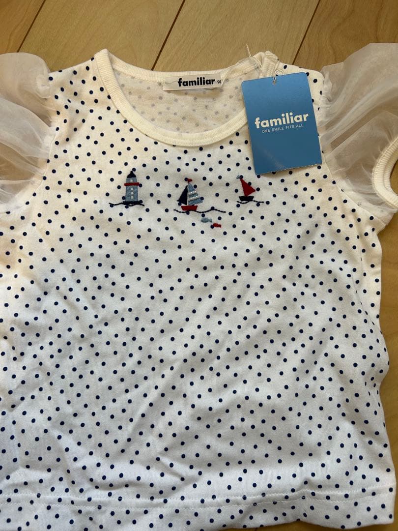 ファミリア　90センチ　3点セット（Tシャツ　ワンピース　スカート）