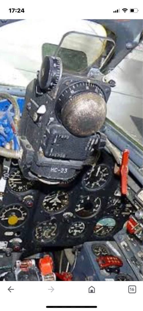 希少　美品　ソ連軍 MiG15/MiG17戦闘機 光学式照準器 ソ連製