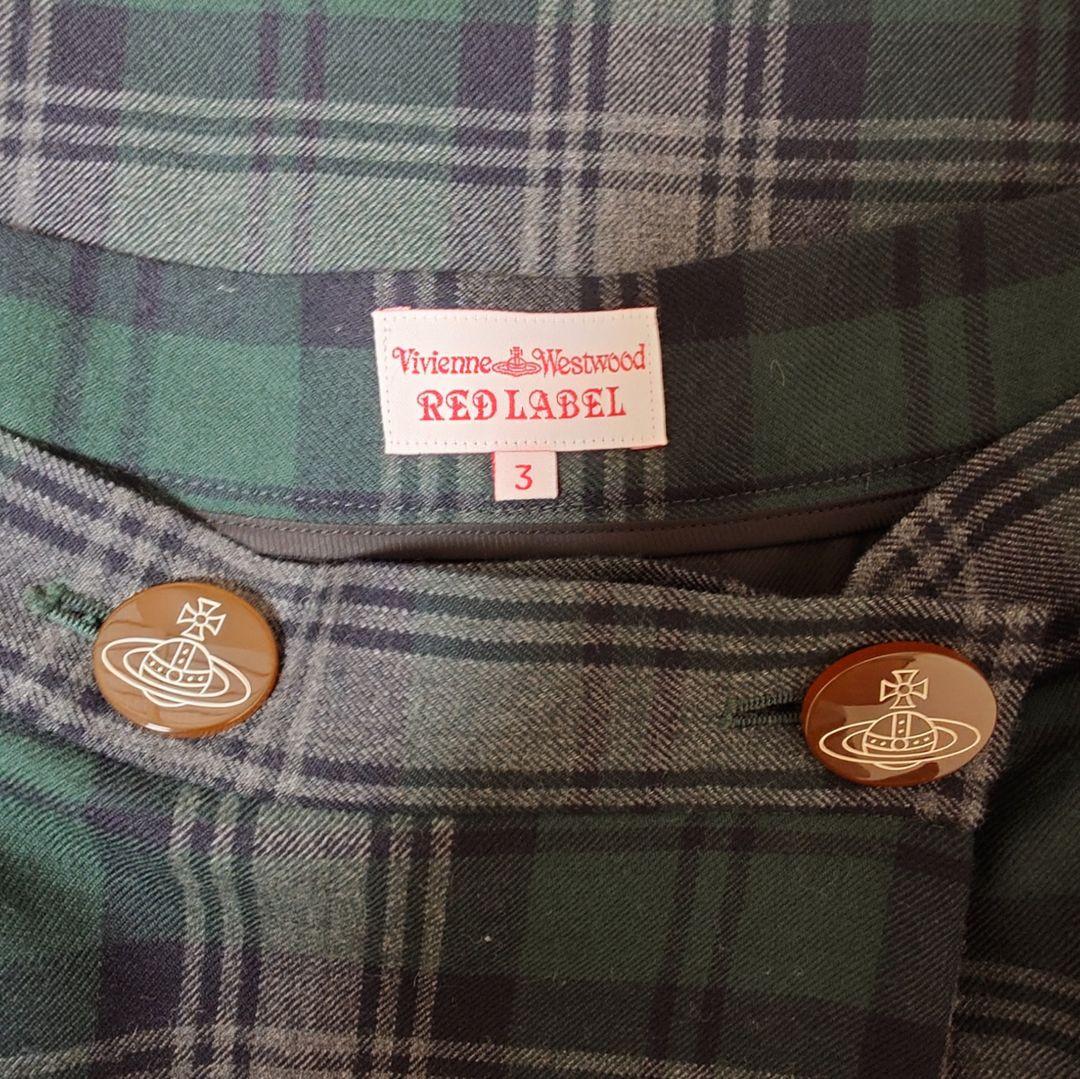 Vivienne Westwood RED LABEL チェック 巻きスカート