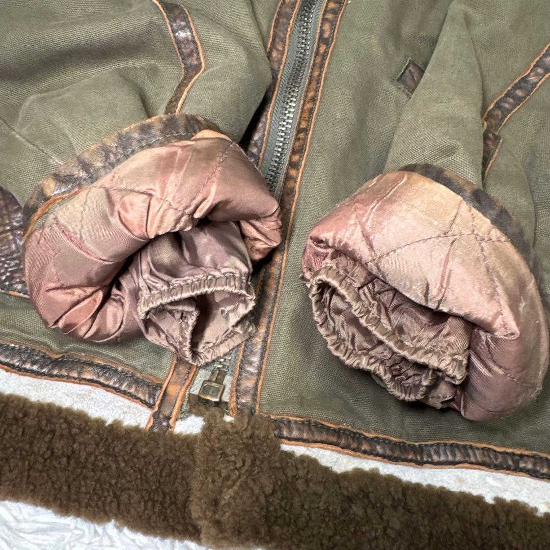 ☆【超希少】AVIREX B-9 フライトジャケット ミリタリー 羊革☆