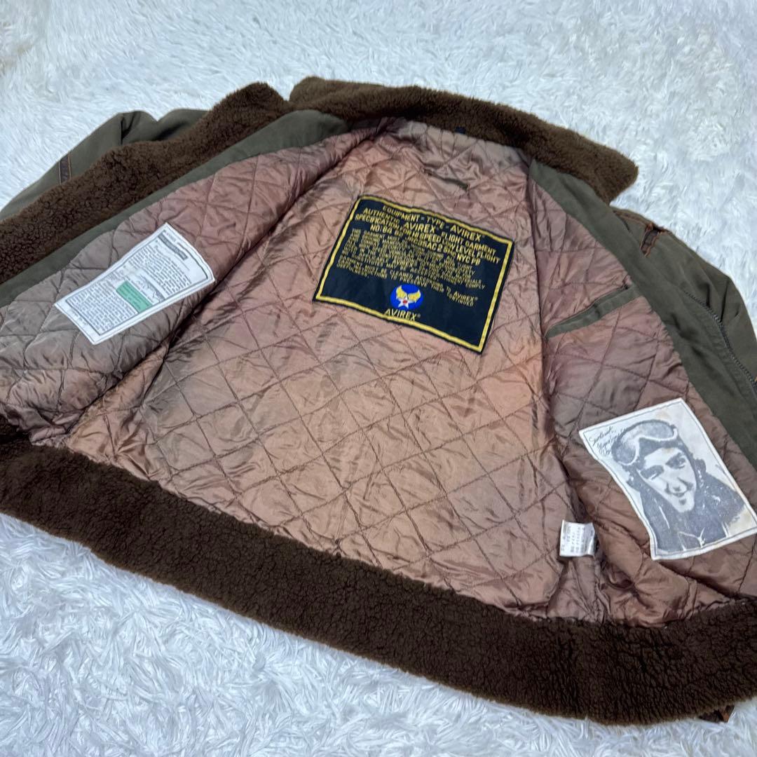 ☆【超希少】AVIREX B-9 フライトジャケット ミリタリー 羊革☆