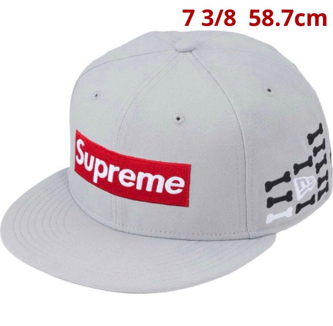 帽子 25aw Supreme Bones Box Logo New Era Cap
