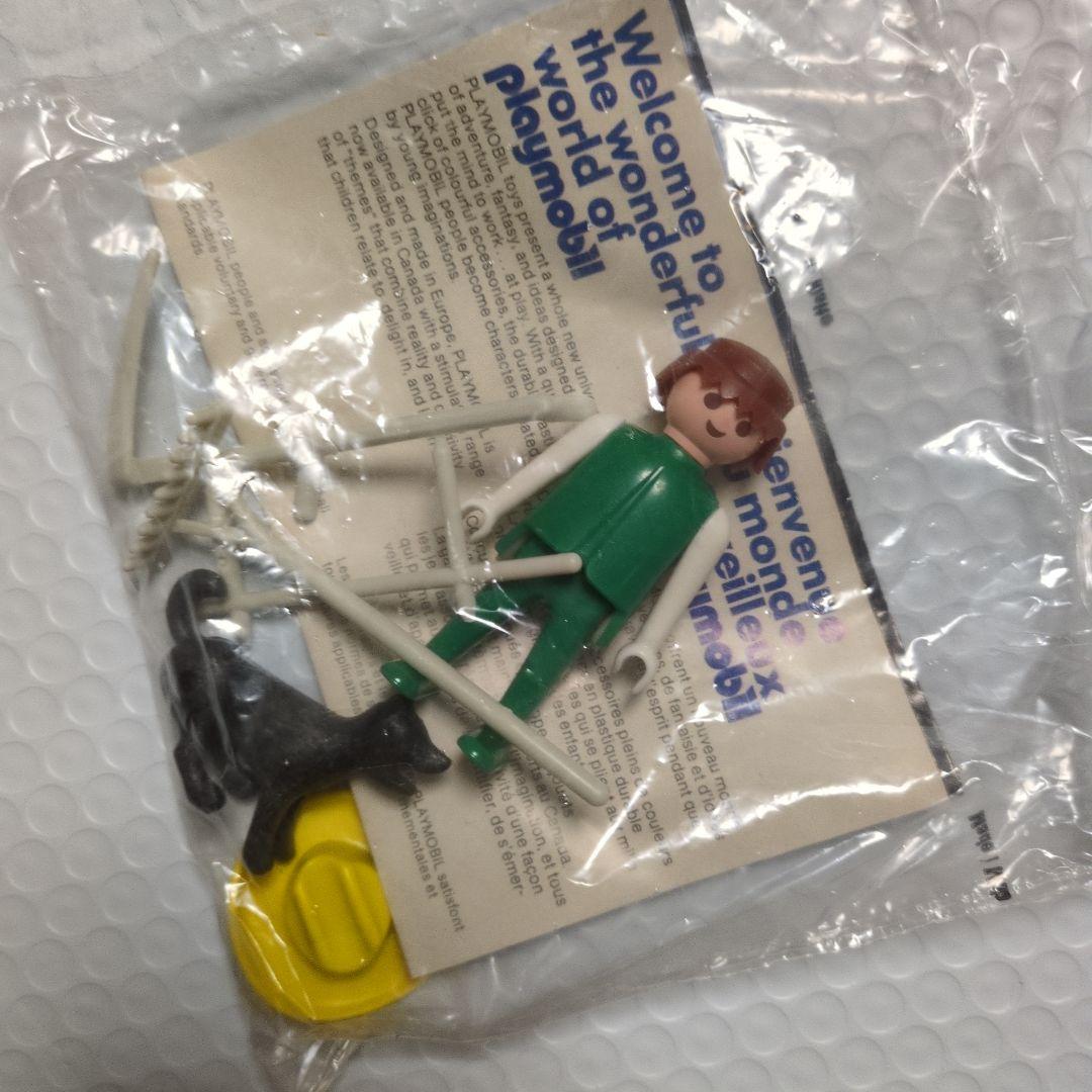 プレイモービル 　保安官、保安官の馬、インディアン、少女、農夫フィギュアセット