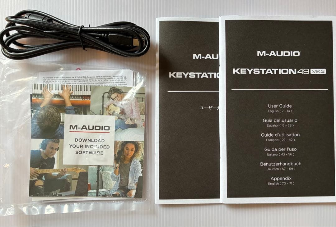 M-AUDIO KEYSTATION 49 MK3 MIDIキーボード開封未使用