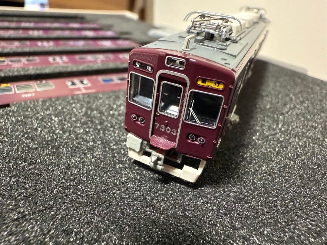 グリーンマックス　30140 阪急7000/7300系旧塗装　6両セット