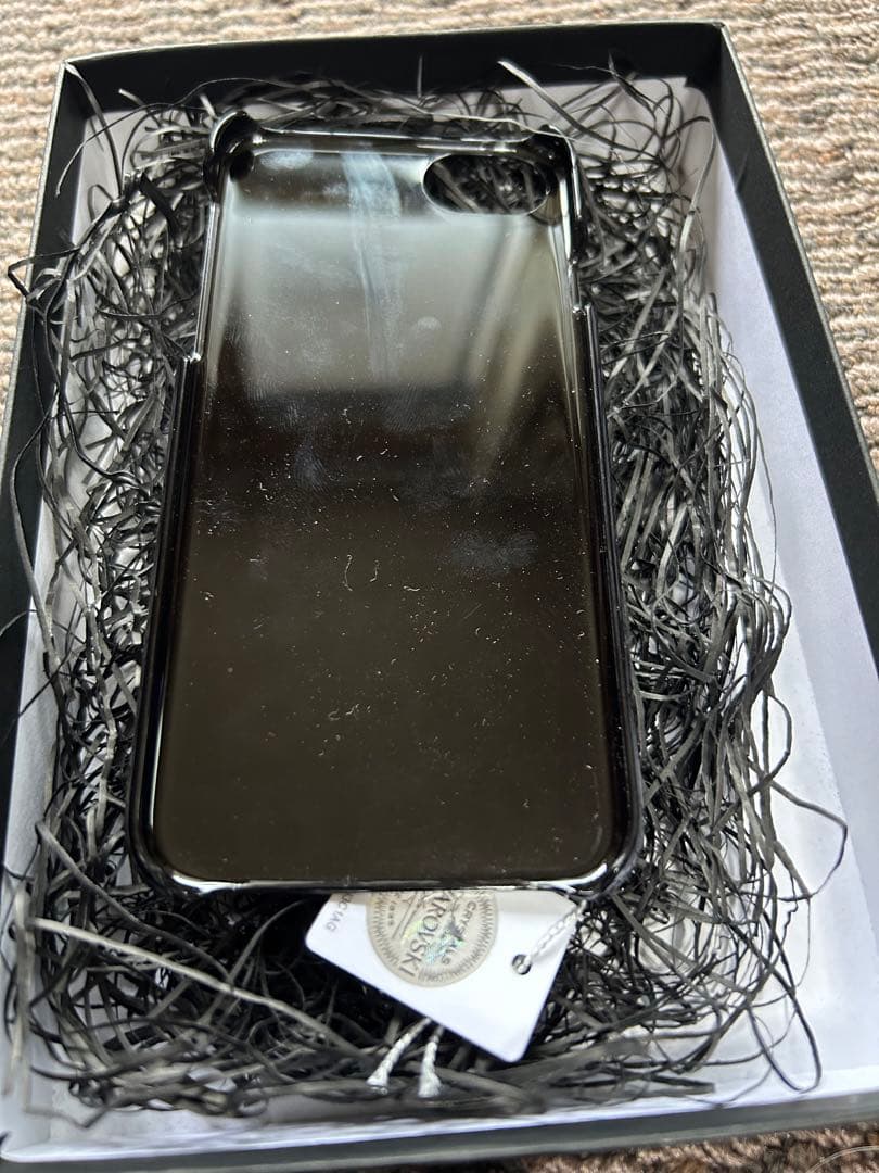 ポケモンセンターシブヤ スワロフスキー ミュウツースマホケースiPhone7/8