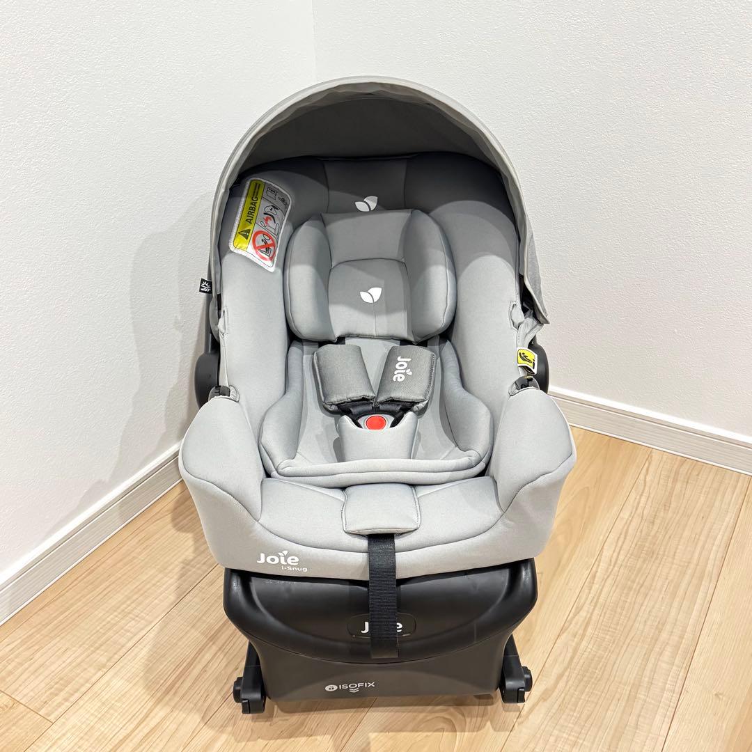 【美品】　Joie i-snug + i-baseセット　チャイルドシート