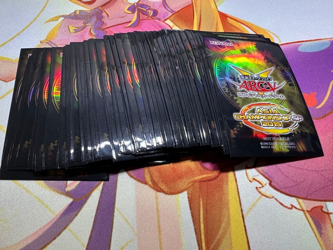 遊戯王　ASIA CHAMPIONSHIP SP2015 スリーブ約70枚