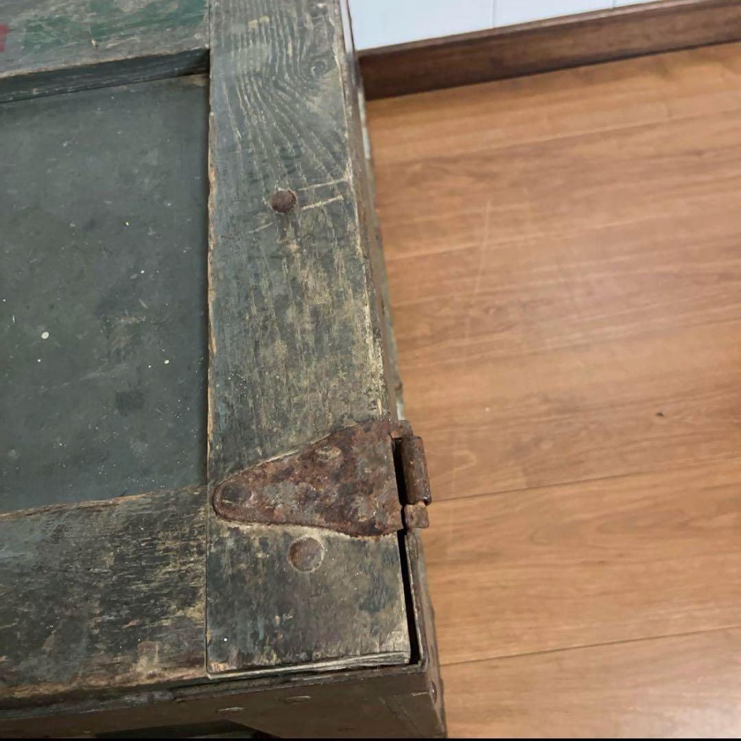 米軍　実物　US トランク　大　送料無料