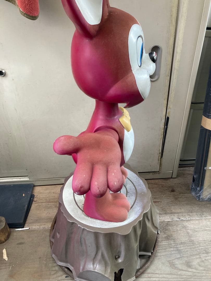 昭和レトロ 当時物 エスエス製薬 ぴょんちゃん 非売品 特大ソフビ ビンテージ