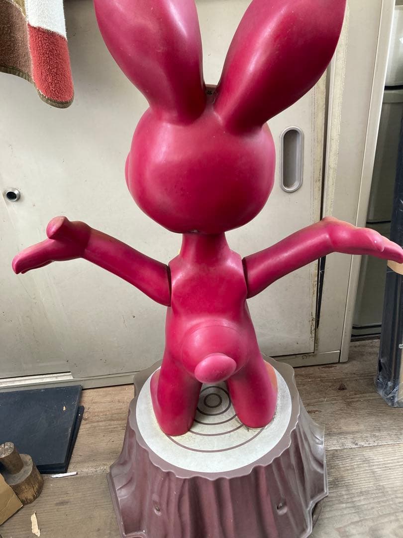 昭和レトロ 当時物 エスエス製薬 ぴょんちゃん 非売品 特大ソフビ ビンテージ