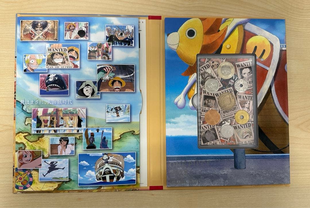 ☆ 【新品未開封】ワンピース 貨幣セット ONE PIECE記念硬貨5個セット‼︎