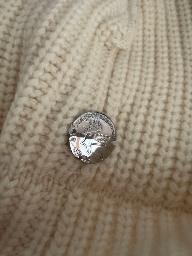 CHARLES JEFFREY LOVERBOY 猫耳ニット帽 ラバーボーイ 白