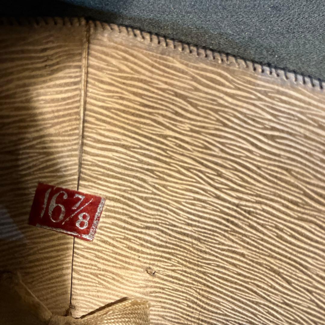 アンティーク革製　ハットケース　シルクハット　クリスティーズロンドン