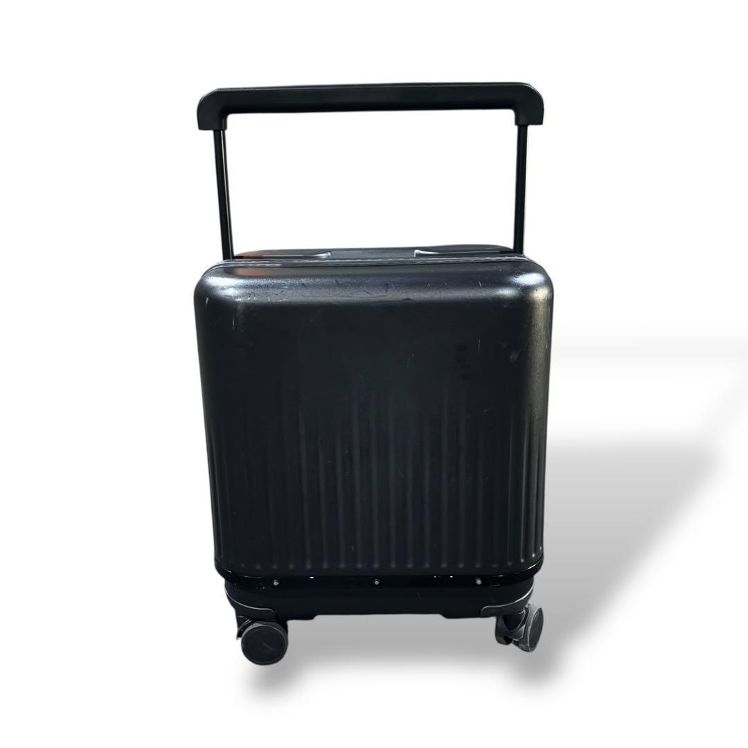 VELO 伸縮キャリーカート／容量調整可・4輪キャスター・ブラック