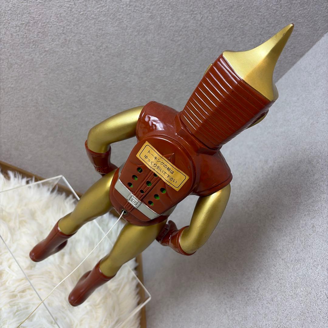 特撮 トーキング スペクトルマン 復刻版 ソフビ 約40cm マスダヤ