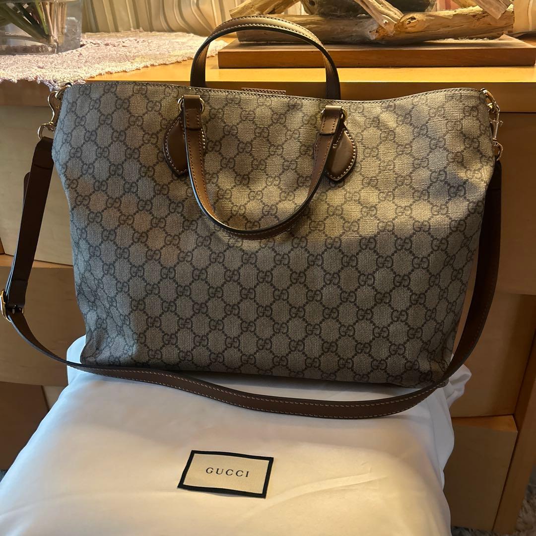 【GUCCI】グッチ『GGスプリーム 2WAYハンドバッグ』