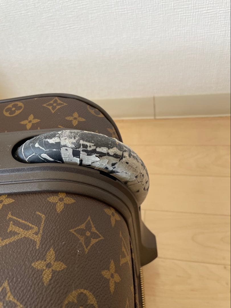 ルイヴィトン　ペガス65 キャリーケース　ビンテージ　モノグラム　オブジェ
