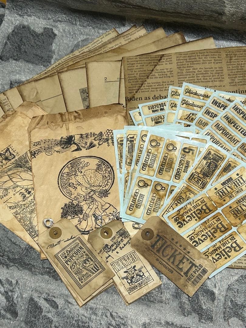 限定‼️コーヒー染めラッピングモリモリ(*•̀ᴗ•́*)و ̑̑セット！