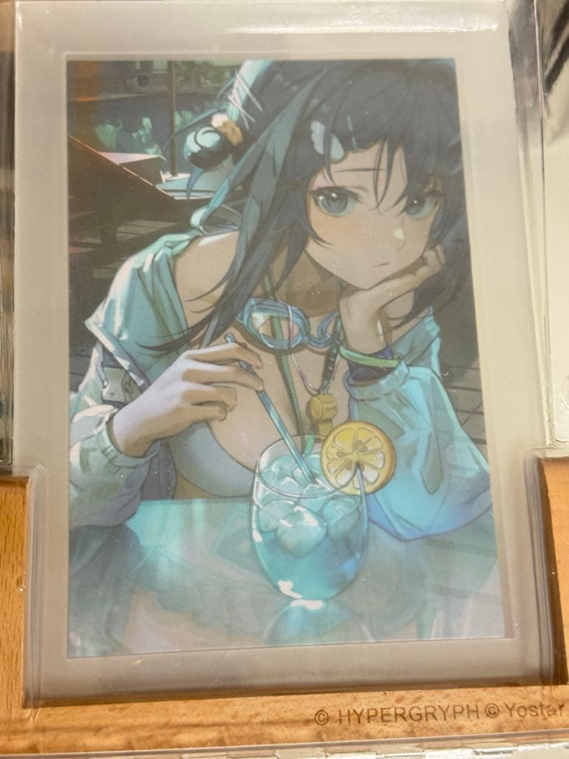 【1/23まで】アークナイツ ラプルマ 水着 缶バッジ アクキー 写真立て