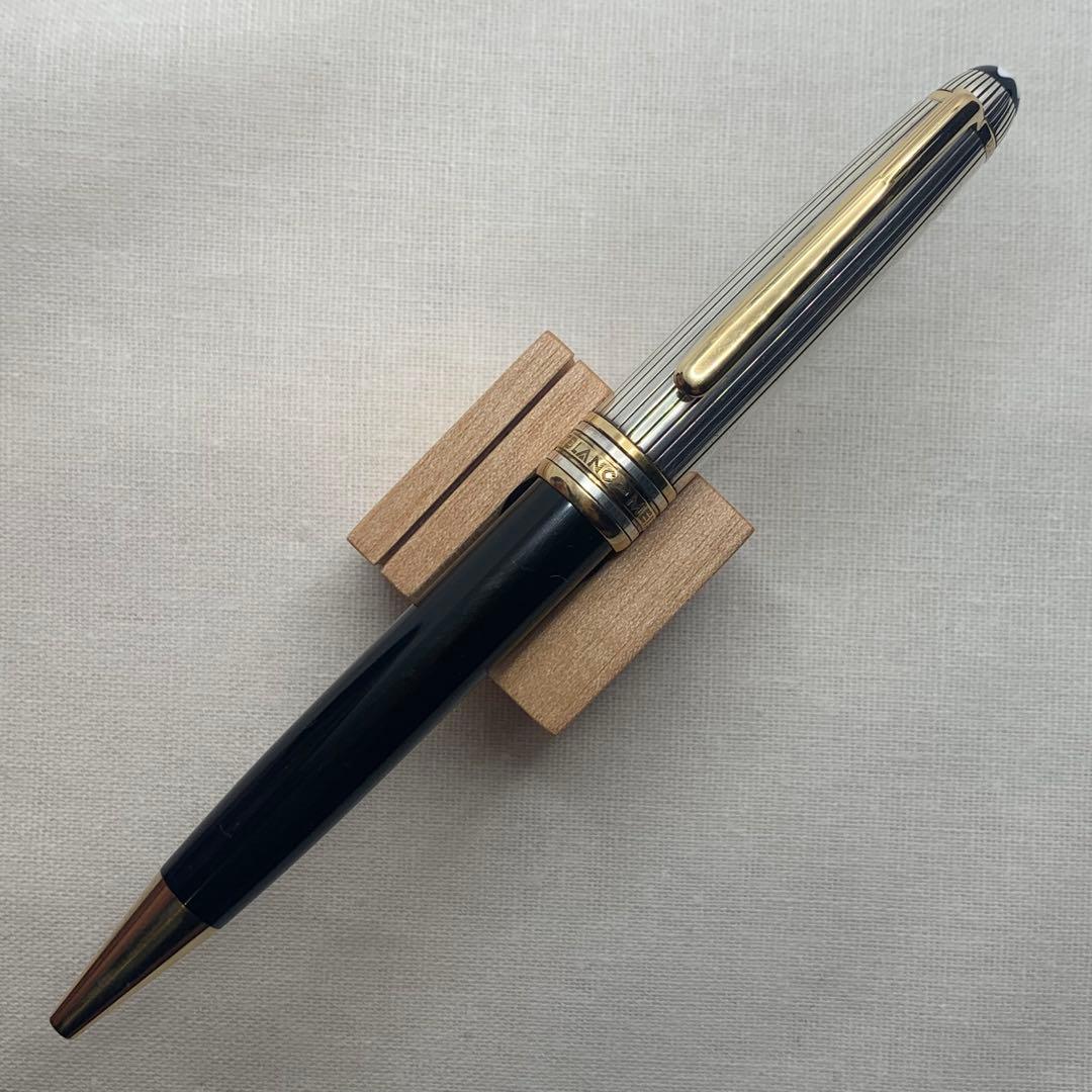 純銀　モンブラン　マイスターシュテュック　1641 ソリテールドゥエ　ボールペン