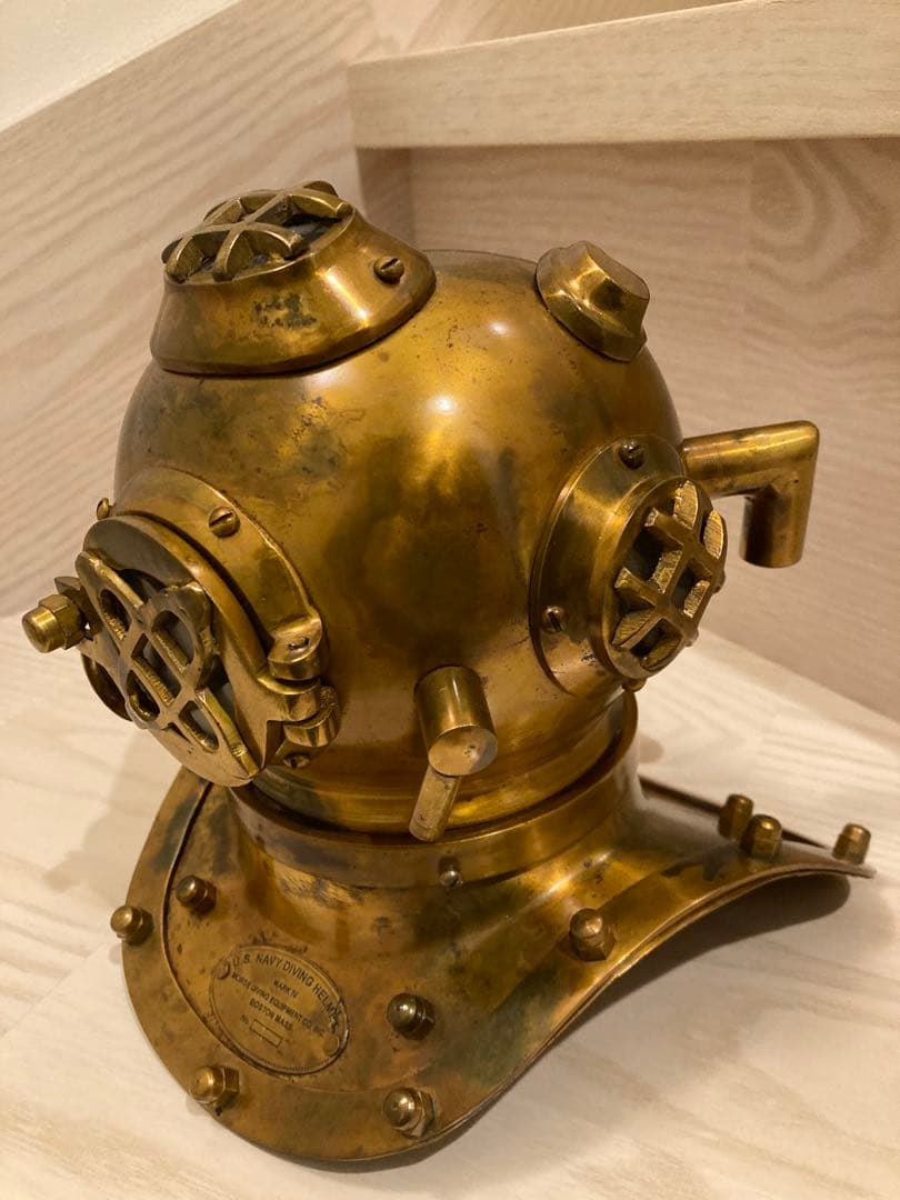 U.S. Navy Diving Helmet Mark IV 潜水オブジェ