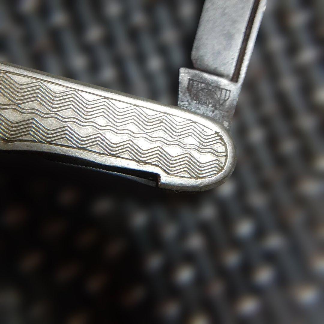 古いドイツ·ゾーリンゲン製折畳ナイフE BRUCKMANN MANNヴィンテージ