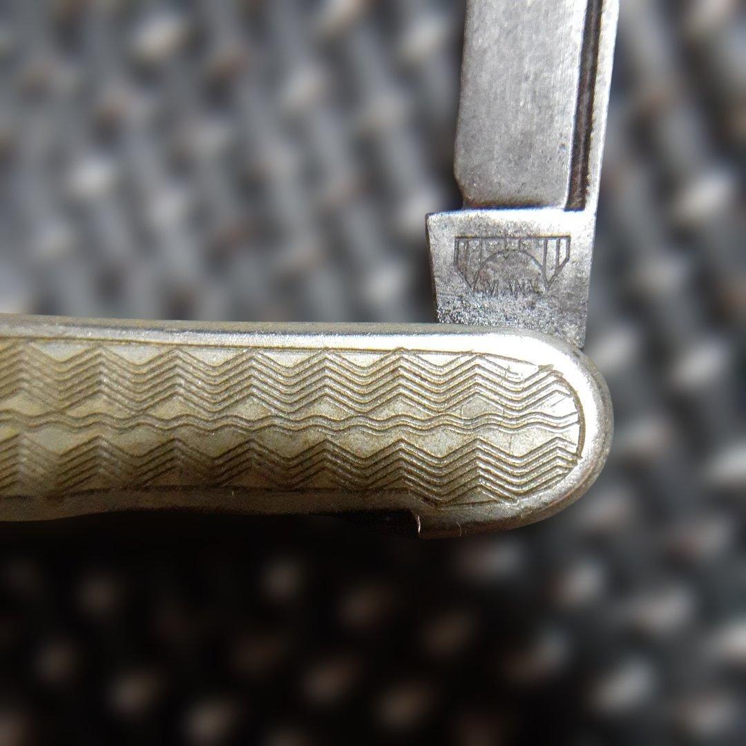 古いドイツ·ゾーリンゲン製折畳ナイフE BRUCKMANN MANNヴィンテージ