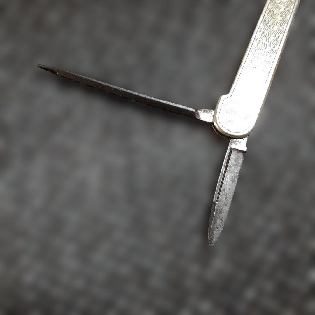 古いドイツ·ゾーリンゲン製折畳ナイフE BRUCKMANN MANNヴィンテージ