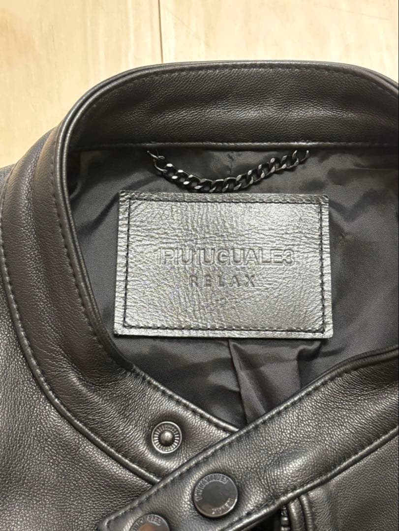 ウノピュウノウグァートレ　シングルレザージャケット