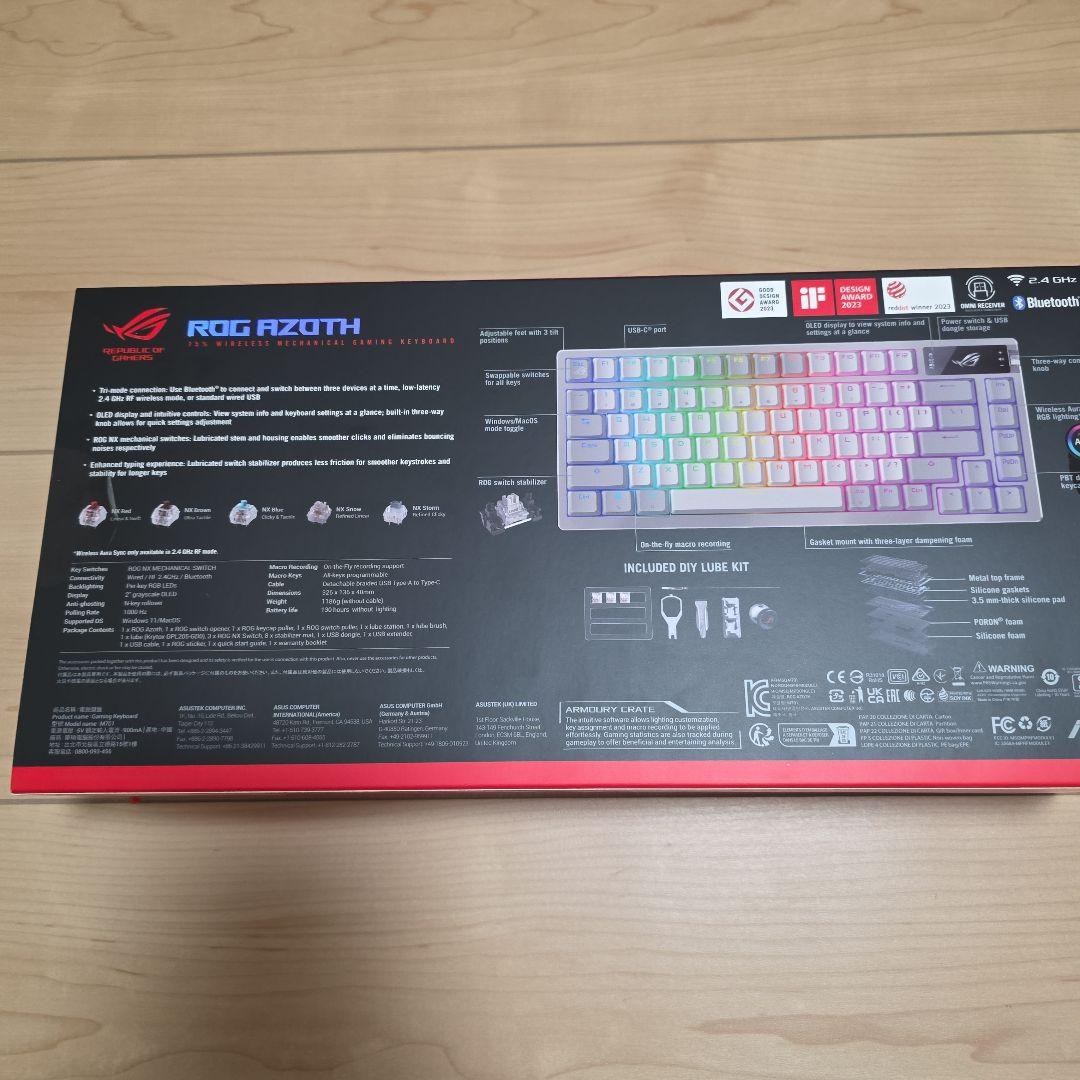 美品　ASUS ROG AZOTH