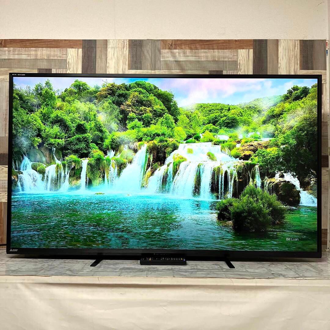即日受渡❣️全国送料込省エネ三菱65V型地デジBS.CS液晶テレビ外付HDD対応