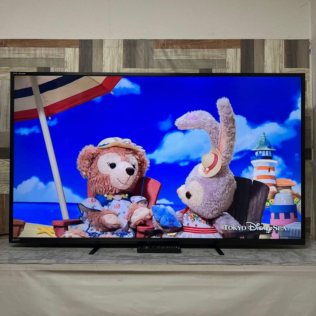 即日受渡❣️全国送料込省エネ三菱65V型地デジBS.CS液晶テレビ外付HDD対応