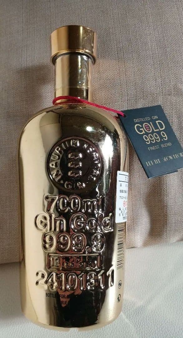 Gold 999.9 ジン クラフト オールドボトル 旧瓶 貴重