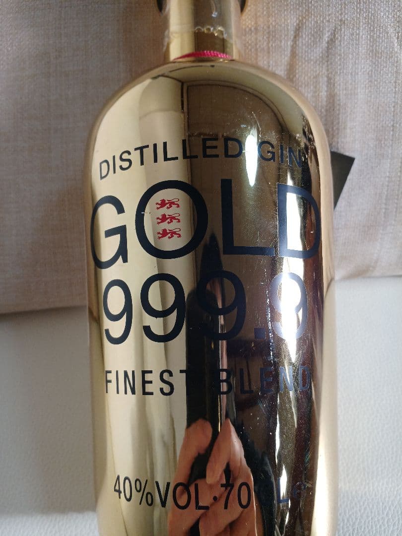 Gold 999.9 ジン クラフト オールドボトル 旧瓶 貴重