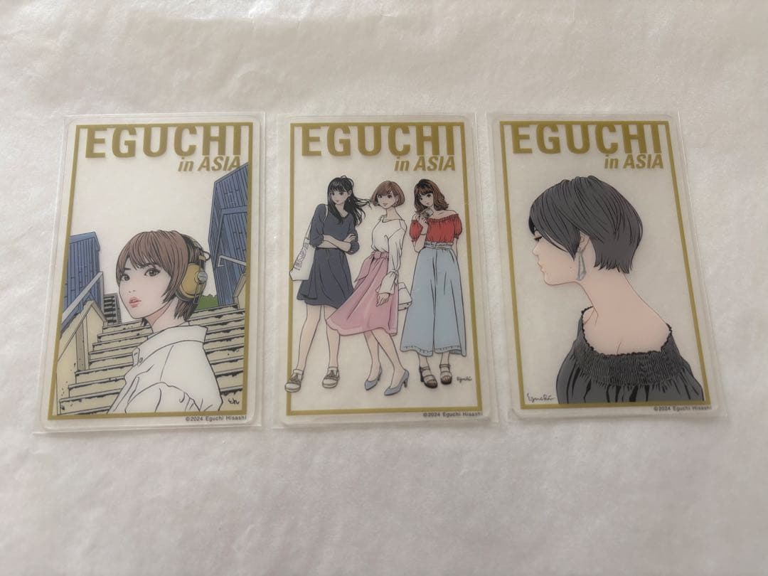 江口寿史　クリアカードセット　NO.02