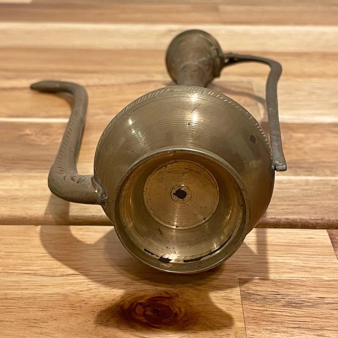 【激レア】アンティーク 真鍮製ポット 中東スタイル