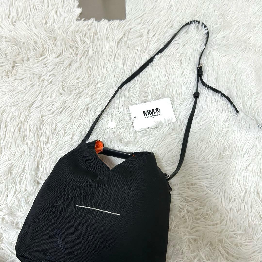【美品✨ジャパニーズ/2way】メゾンマルジェラ　ショルダーバッグ　黒　軽量　稀