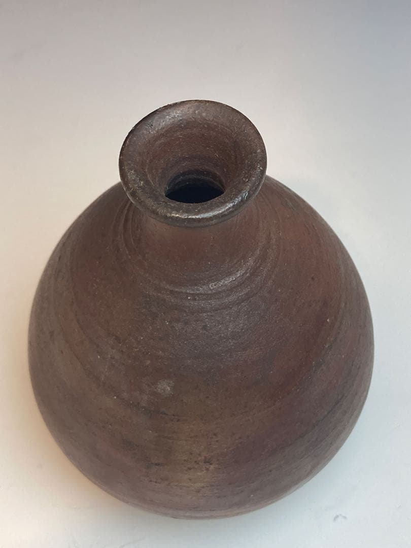 市野信水 作 丹波徳利 共箱 酒器