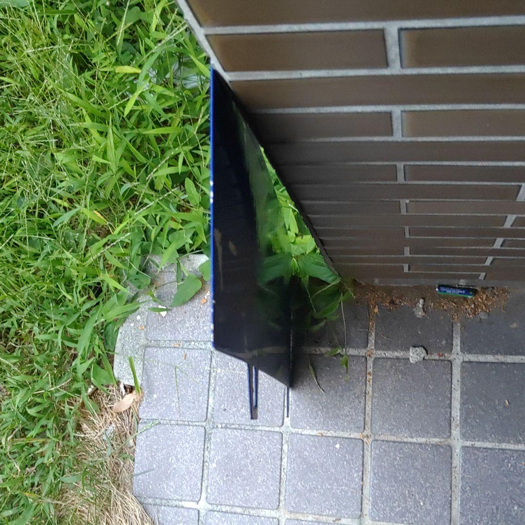 【鉄道サボ　行先板】（表）東京⇔鹿児島　（裏）　無地